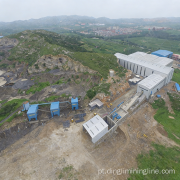 Linha de produção de agregados de calcário e bluestone 3000 TPH
